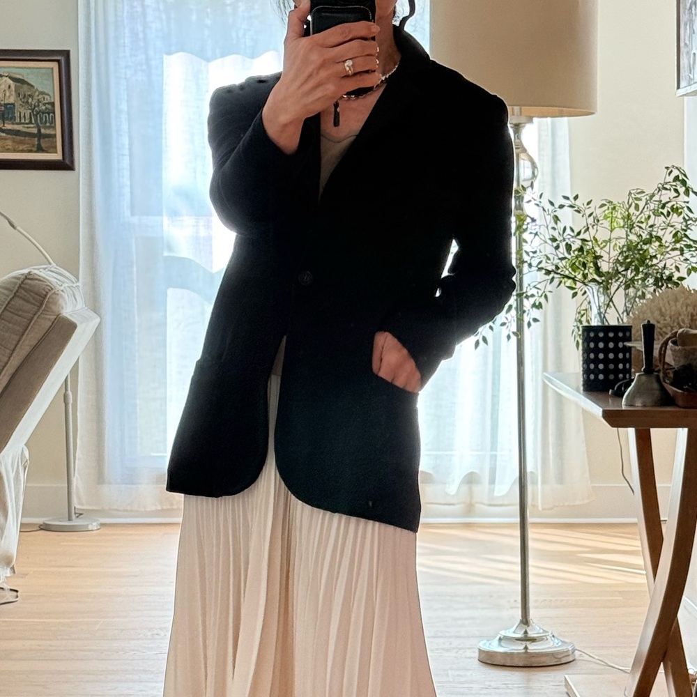 J.Crew factory 100% cotton sweater blazer size XS